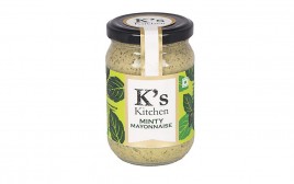 K's Kitchen Minty Mayonnaise   Glass Jar  250 grams